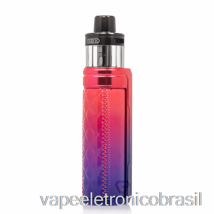 Vape Vaporesso Voopoo Drag S2 60w Pod System Moderno Vermelho